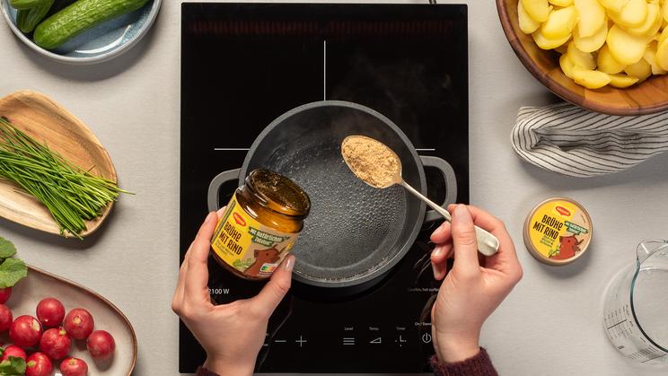 Bunter Kartoffelsalat