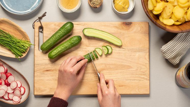 Bunter Kartoffelsalat