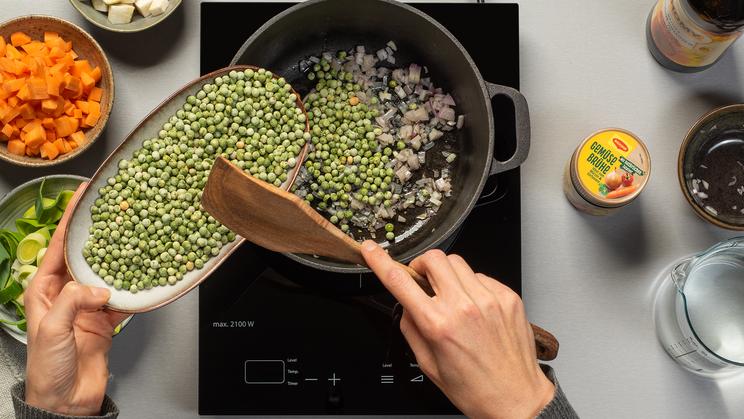 Erbsensuppe mit Kasseler