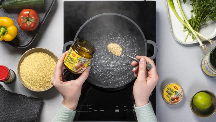 Gemüse-Couscous-Salat