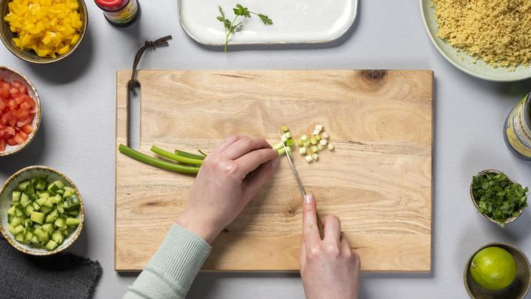 Gemüse-Couscous-Salat
