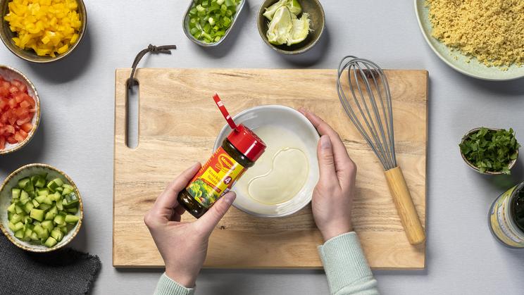 Gemüse-Couscous-Salat