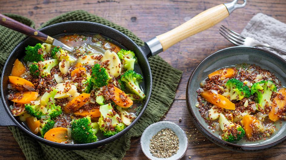 Gemüse-Quinoa-Pfanne