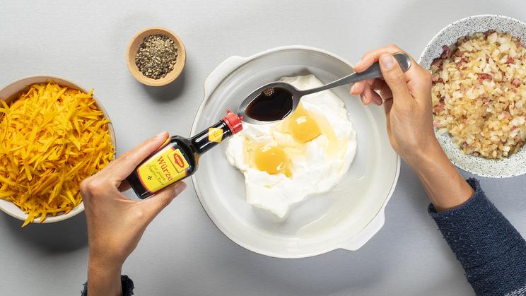 Zwiebel-Kürbis-Kuchen