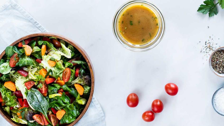 Würze-Senf-Vinaigrette