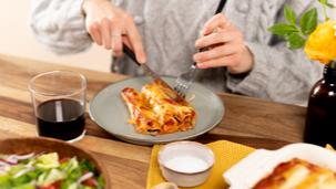 Cannelloni mit Tofu-Nuss-Füllung