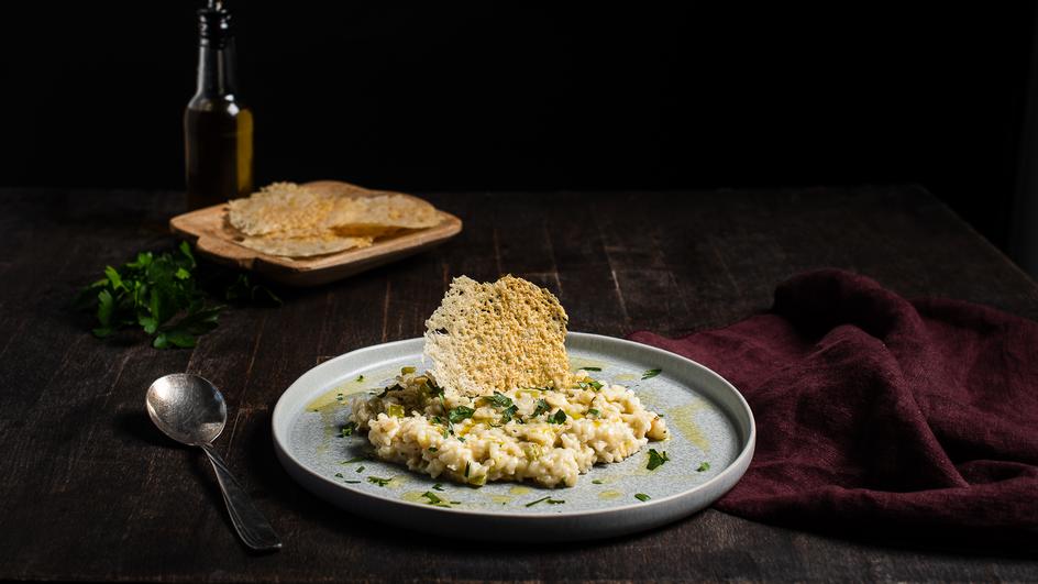 Risotto mit Pinienkernen