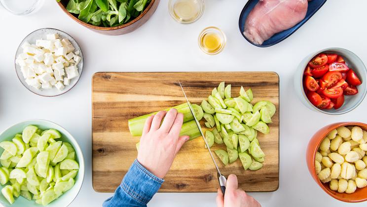 Bunter Gnocchi-Salat