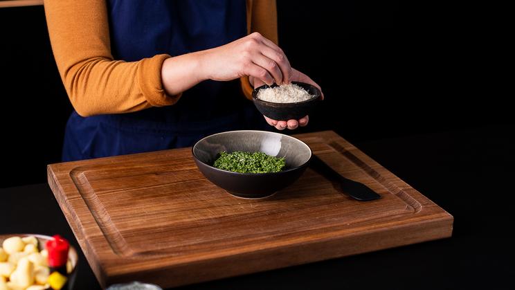 Gnocchi mit Grünkohlpesto
