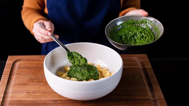 Gnocchi mit Grünkohlpesto