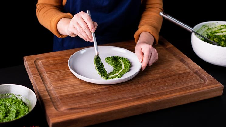 Gnocchi mit Grünkohlpesto