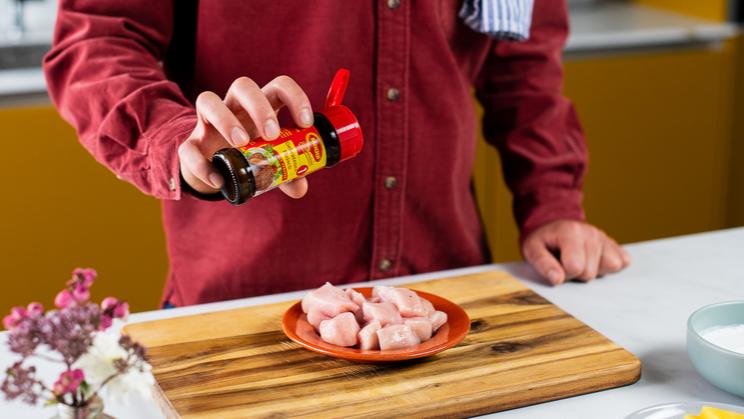 Curry-Hähnchen-Geschnetzeltes