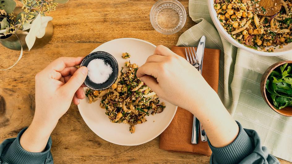 Orientalischer Blumenkohlsalat