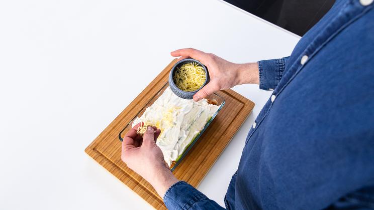 Zucchini Lasagne mit Quinoa