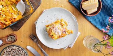 Zucchini Lasagne mit Quinoa