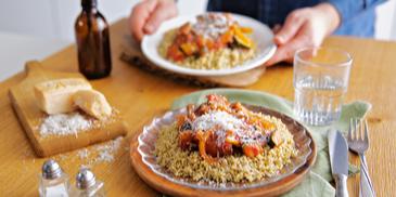 Ratatouille Gemüse mit Quinoa