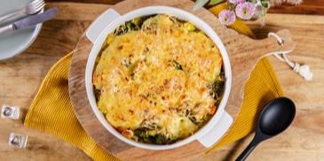 Broccoli-Lachs-Auflauf