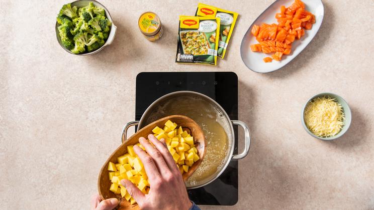 Broccoli-Lachs-Auflauf