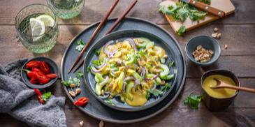 Gurkensalat Thai Curry Style