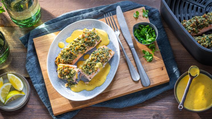 Lachs aus dem Airfryer