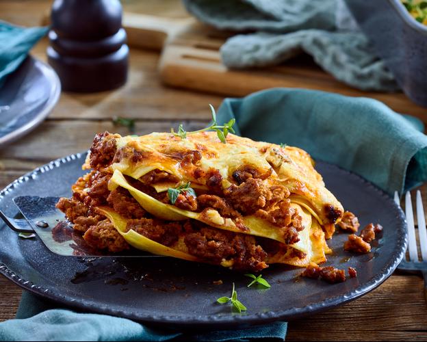 Schnelle Lasagne in der Heißluftfritteuse