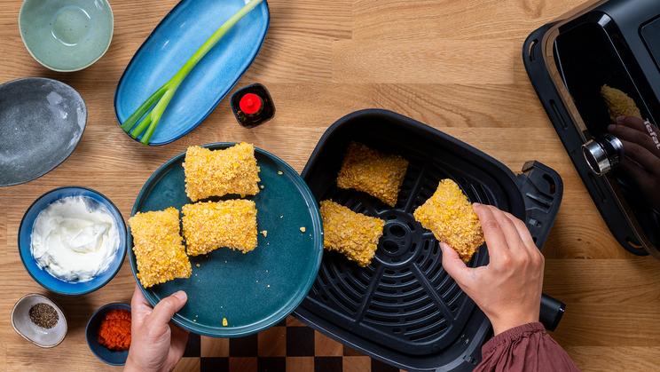Knusprige Maultaschen im Airfryer