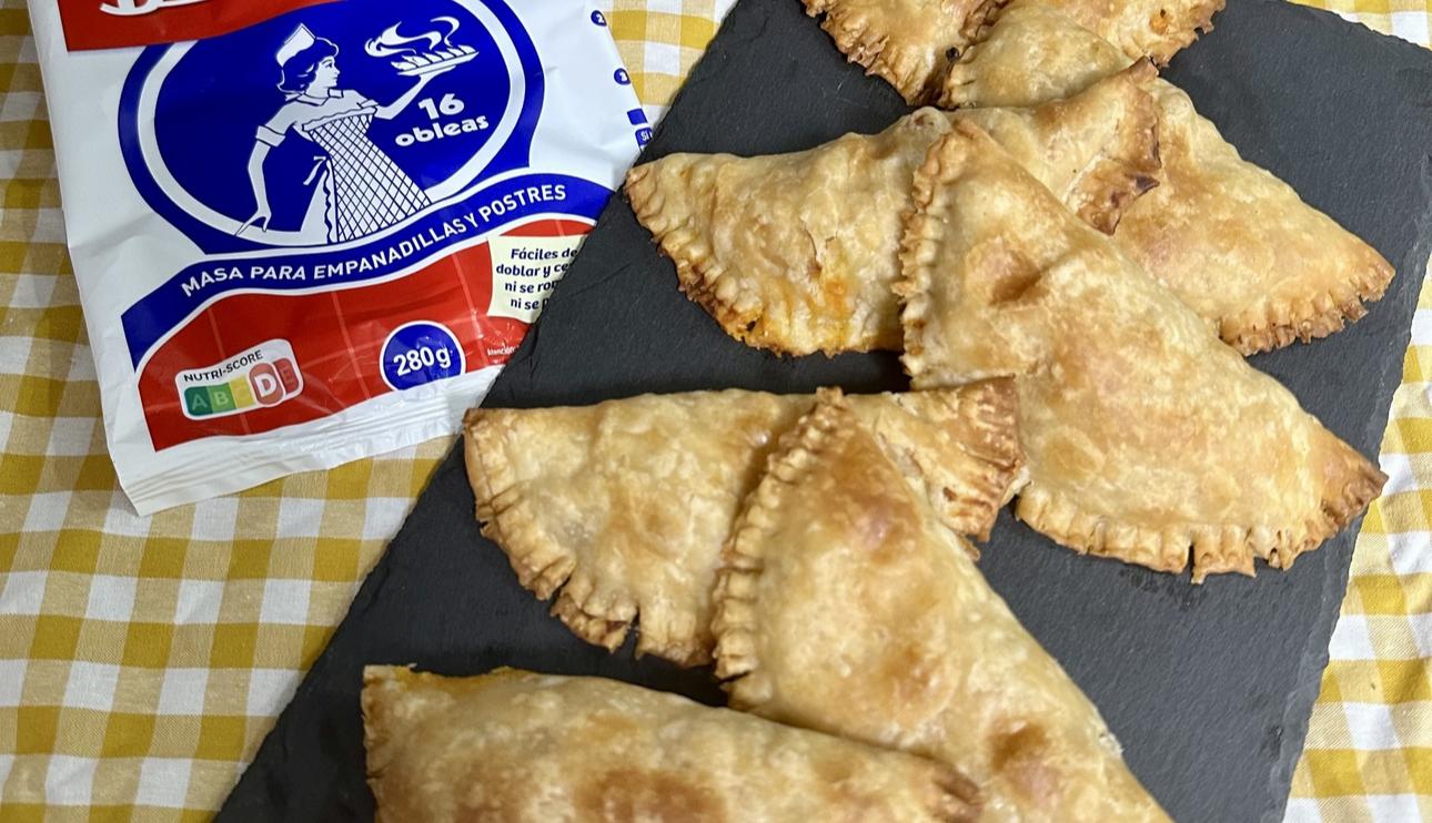 Empanadillas estilo carbonara de María del Rocío Álvarez de Mondariz (Pontevedra)