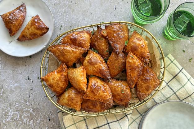 Abanicos crujientes de sobrasada en air fryer