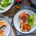 Hähnchen-Calzone im Airfryer
