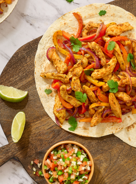 Pollo MAGGI Air Fryer mix para Fajitas con Pico de Gallo