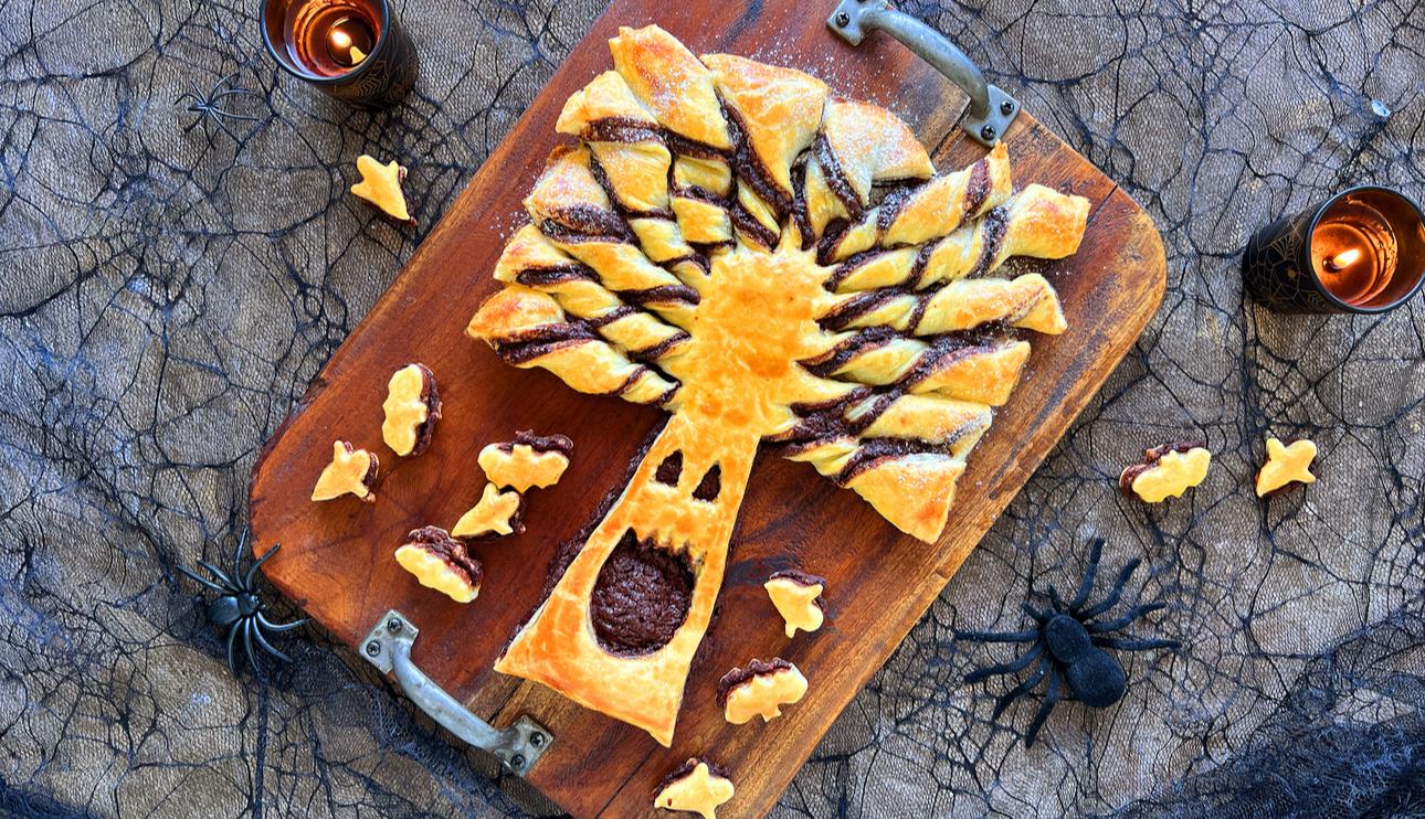 Árbol Terrorífico Hojaldrado