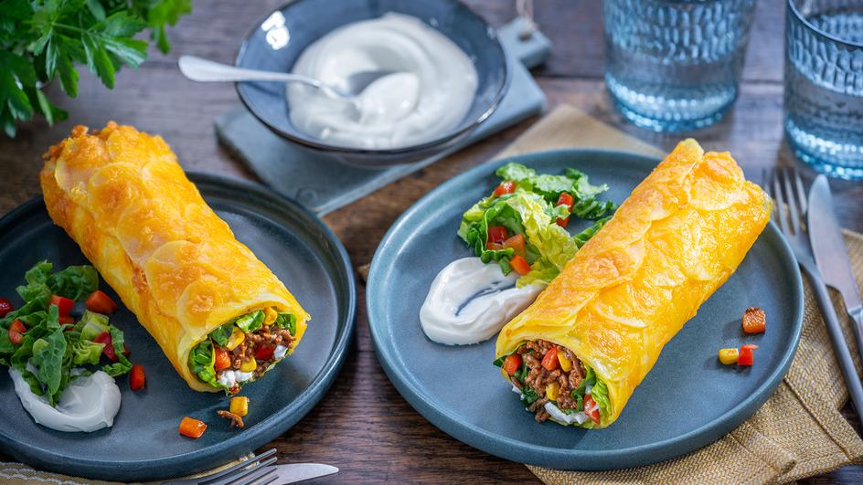 Kartoffelwrap Mexican-Style