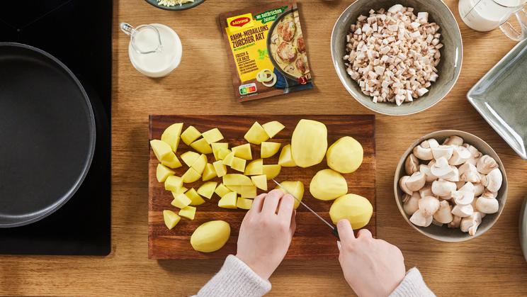 Schlemmer-Frikadellen mit Champignons | maggi.de