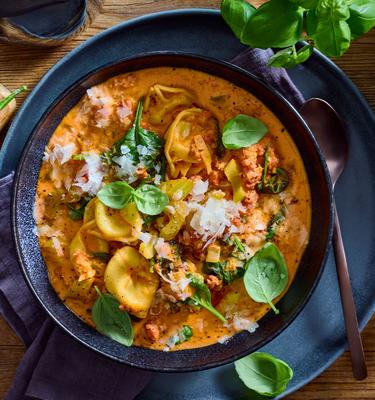 Tortellini-Suppe