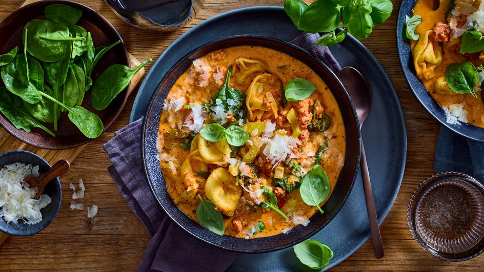 Tortellini-Suppe