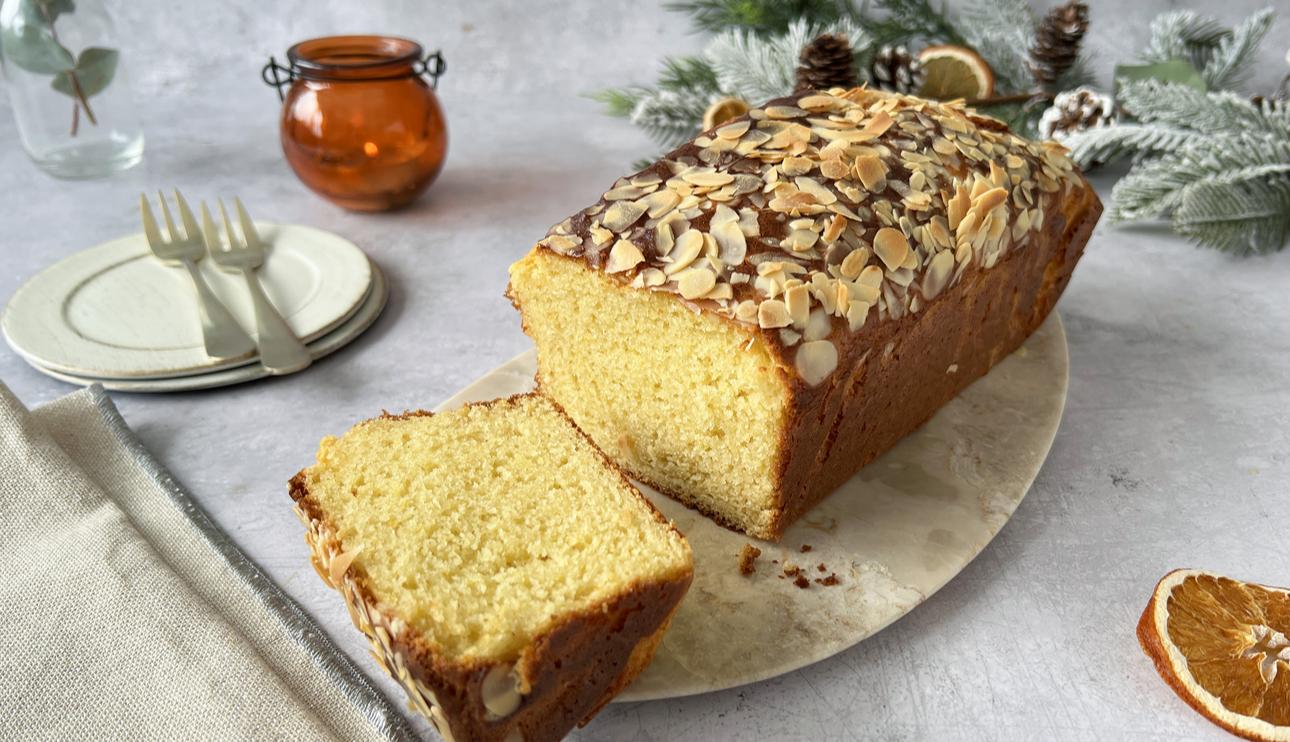 Bizcocho de naranja y almendra