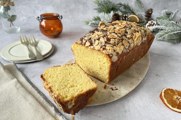 Bizcocho de naranja y almendra