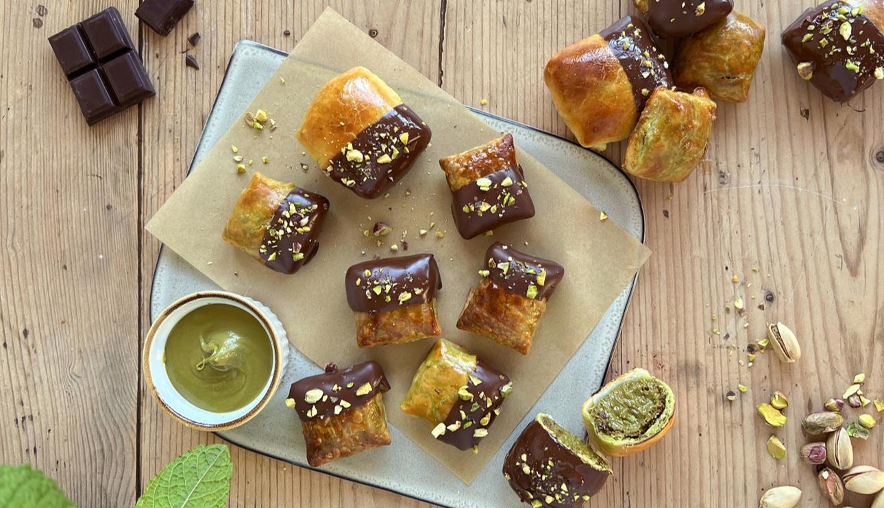 Bocaditos de chocolate Dubái