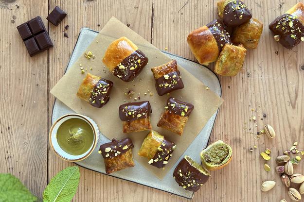 Bocaditos de chocolate Dubái