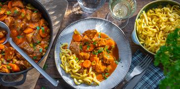 Frühlings-Gulasch