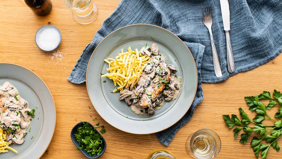 Jägerschnitzel mit Pilzen | maggi.de