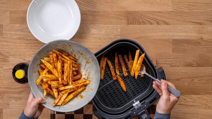 Pommes im Airfryer
