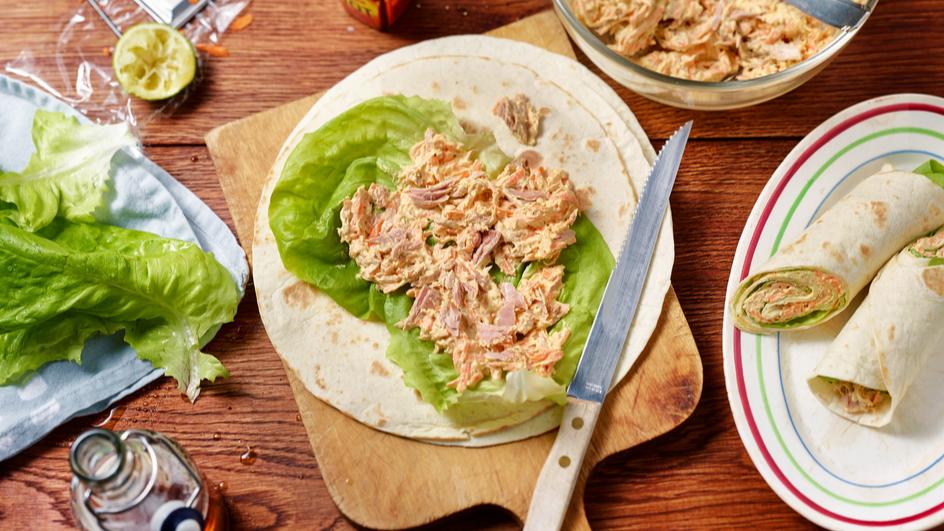 Wraps mit scharfer Thunfischcreme | maggi.de