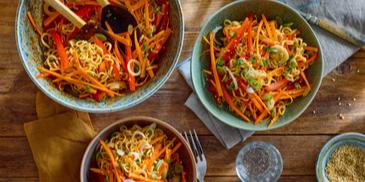 Asiatischer Nudelsalat