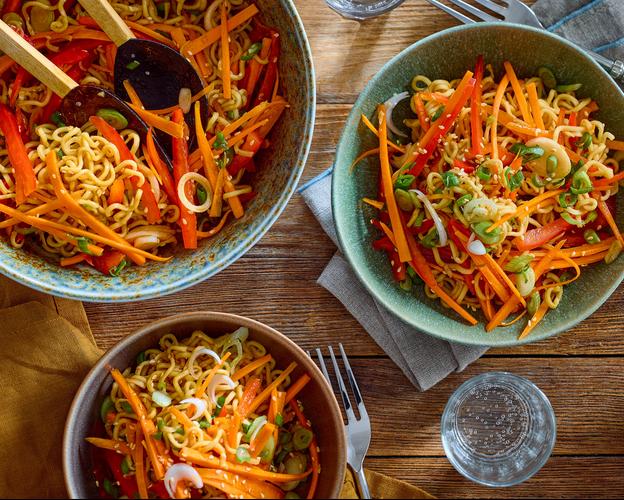 Asiatischer Nudelsalat