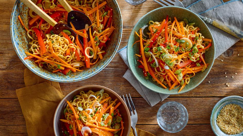 Asiatischer Nudelsalat