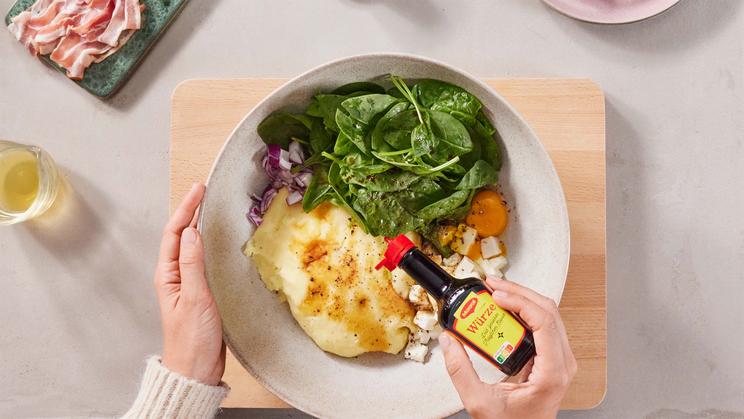 Herzhafte Knödel-Waffeln