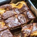 Marmorierte Cheesecake-Brownies