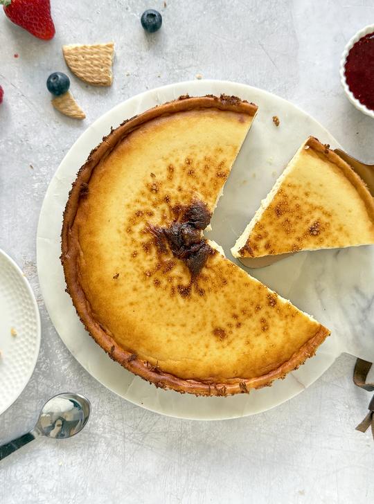 Cheesecake 4 Quesos Cremoso en Air Fryer (Receta Fácil)