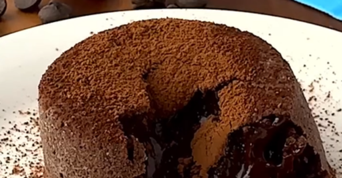 Pastel de Lava de Chocolate
